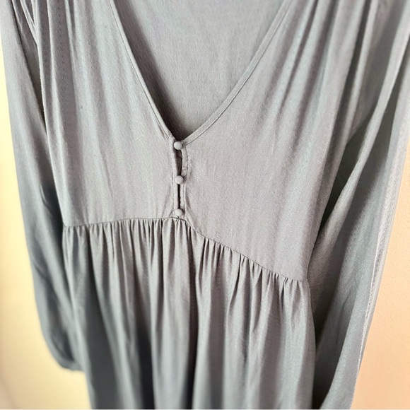 NWT - Motherhood Blue Long Sleeve Maternity Dress - Picture 5 of 7